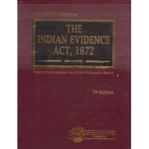 ALT Publication's The Indian Evidence Act, 1872 [HB] by Justice P. S. Narayana